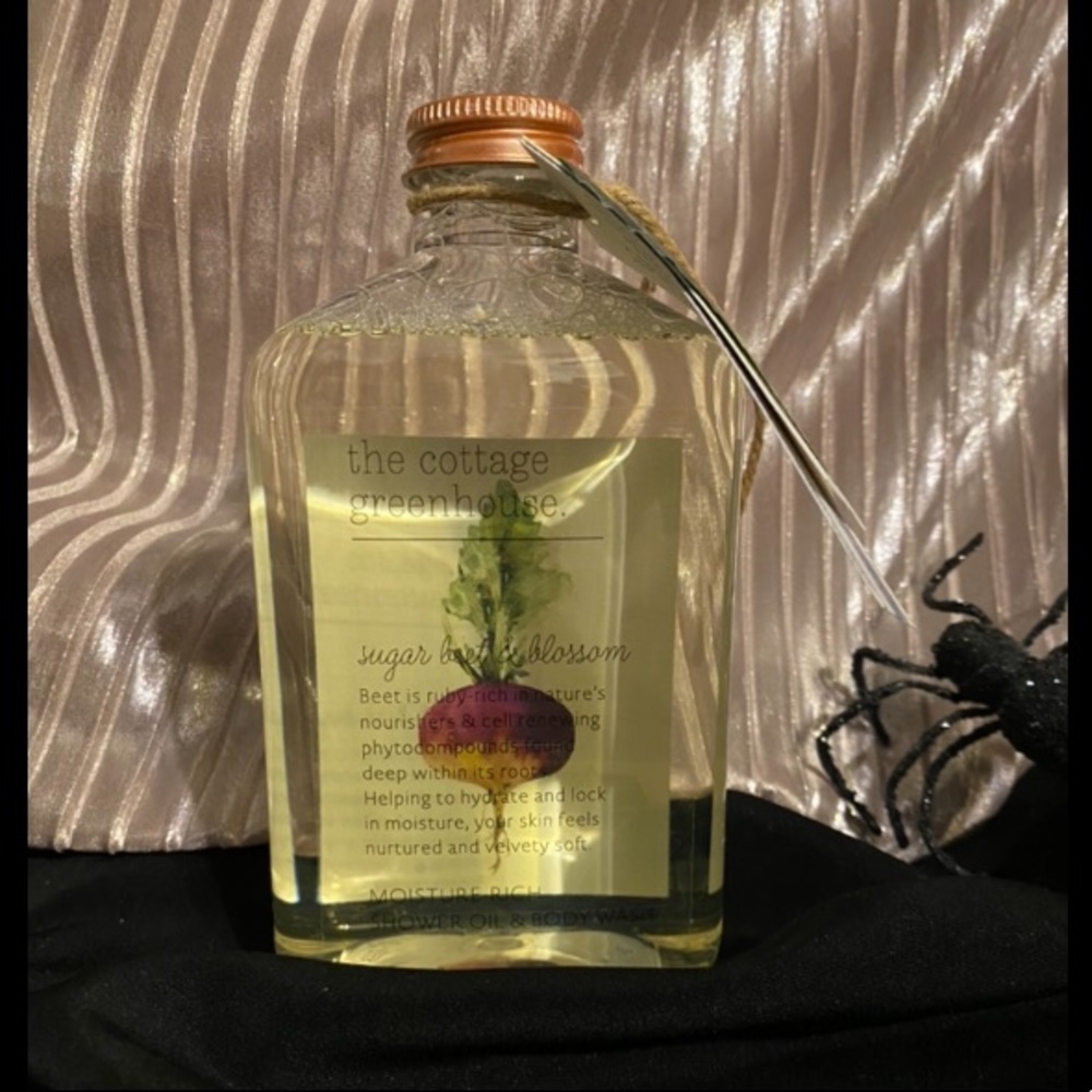 3/$36 sugar beet & blossom shower gel